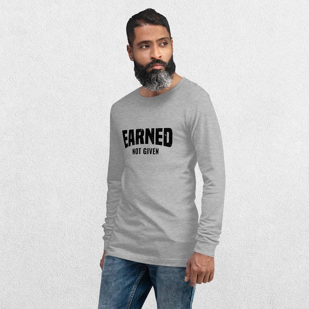 Athletic Heather Close-up of the lightweight, sweat-wicking fabric texture.