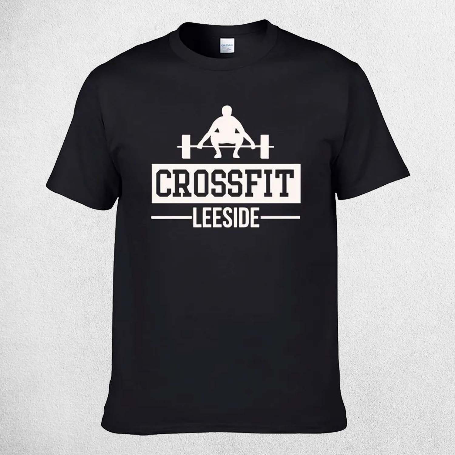 Black Lightweight Workout T-Shirt with European Fit - Perfect for Training & Casual Wear