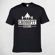 Black Lightweight Workout T-Shirt with European Fit - Perfect for Training & Casual Wear