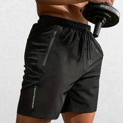 Black GPW Summer Shorts lightweight athletic gym shorts for men
