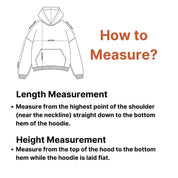 Measurement guide for GPW Compression Elastic Hoodies Men, designed for accurate sizing and comfort.