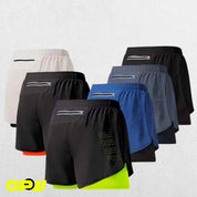 GPW High-Performance Men’s Running Shorts in various colors