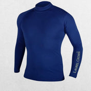 GPW Men's High-Performance Athletic Long Sleeve Training T-Shirt Blue