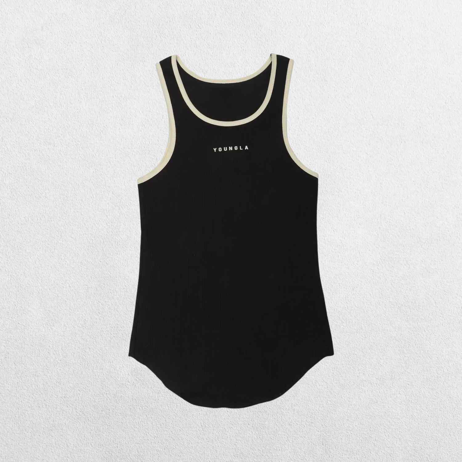 GPW Men’s High-Performance Quick-Dry Training T-Shirt in black, front view highlighting the athletic fit and moisture-wicking fabric against a clean studio background