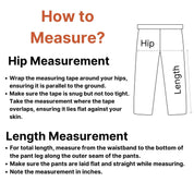 Step-by-step measurement guide for selecting the perfect fit for GPW men’s joggers.