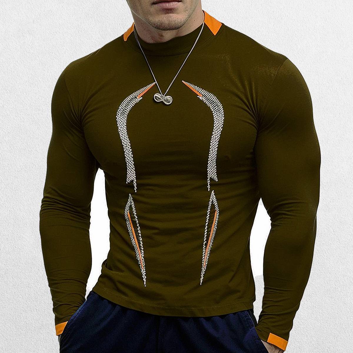 Cafe Noir GPW Compression T-Shirt emphasizing lightweight and breathable material.