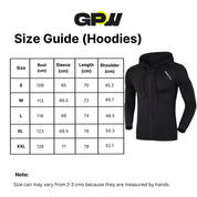 GPW Men's Performance Fleece Hoodie - Gym, Streetwear, and Winter Warmth