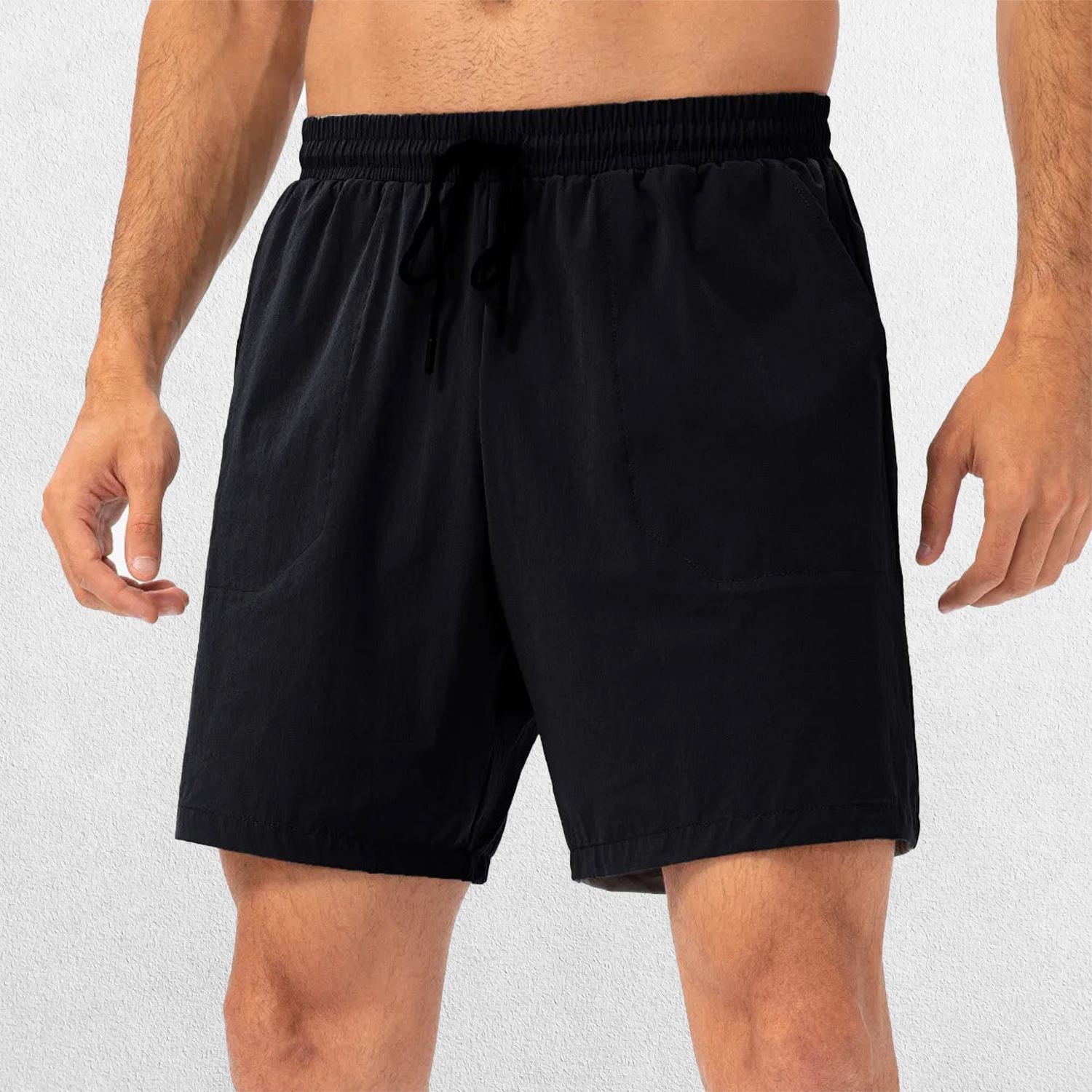 Lightweight, breathable fabric of GPW Men's Performance Running Shorts