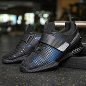BlackMesh upper of GPW Weightlifting Shoes highlighting breathability
