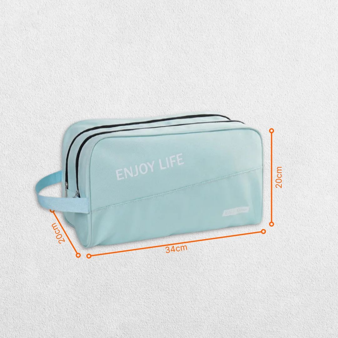 Dimensions of GPW Multifunctional Wet-Dry Bag - Your Ultimate Water-Resistant Gym Companion