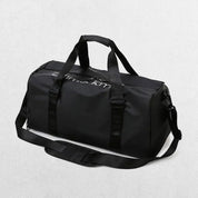 Close-up of  Black GPW Waterproof Gym Bag