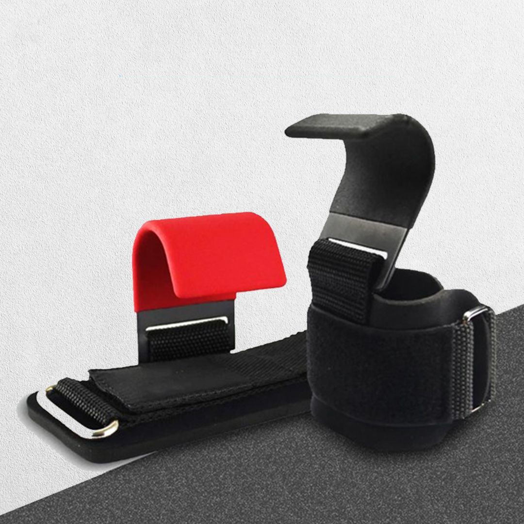 Red and Black Close-up of GPW Hook Grips