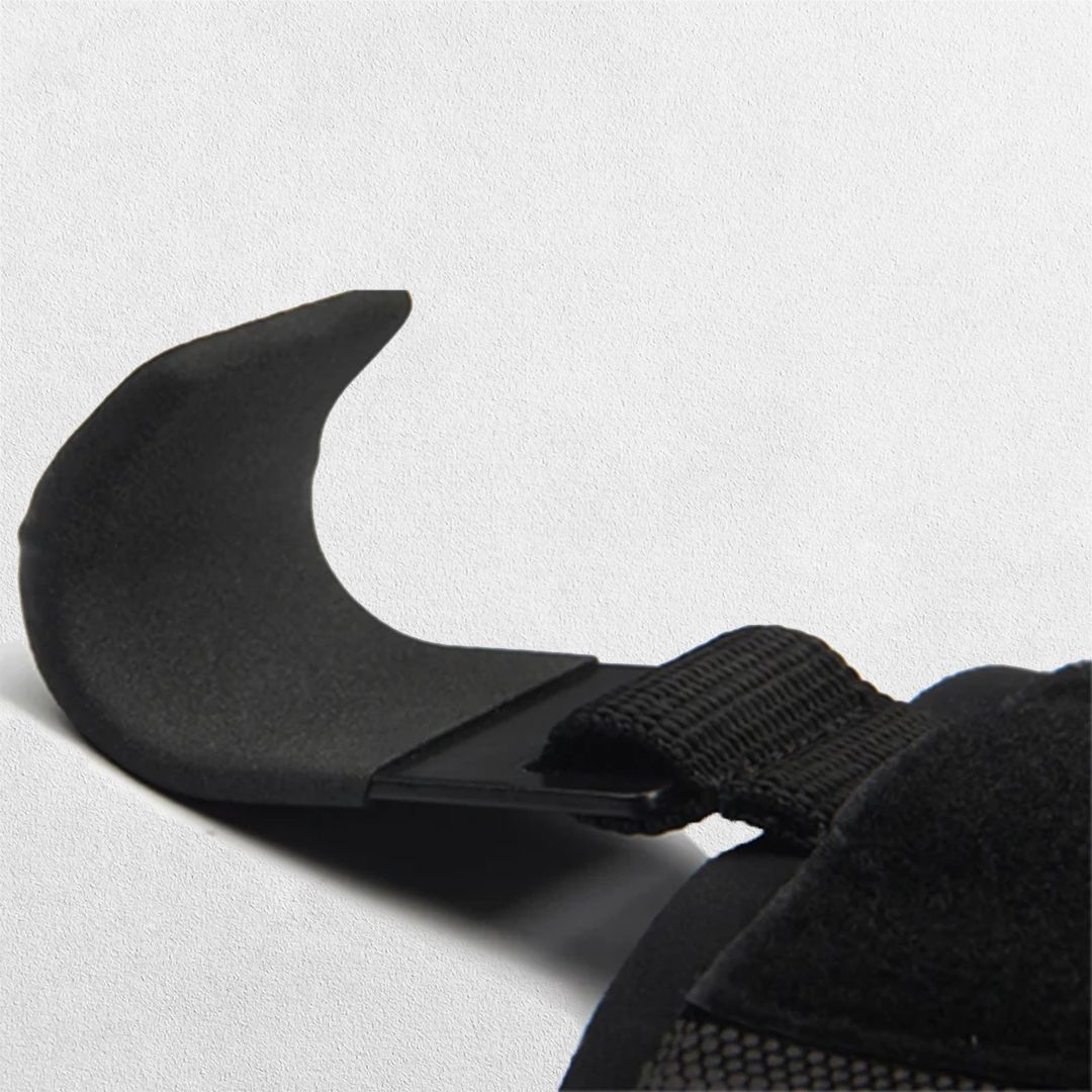 Close-up of Black GPW Hook Grips