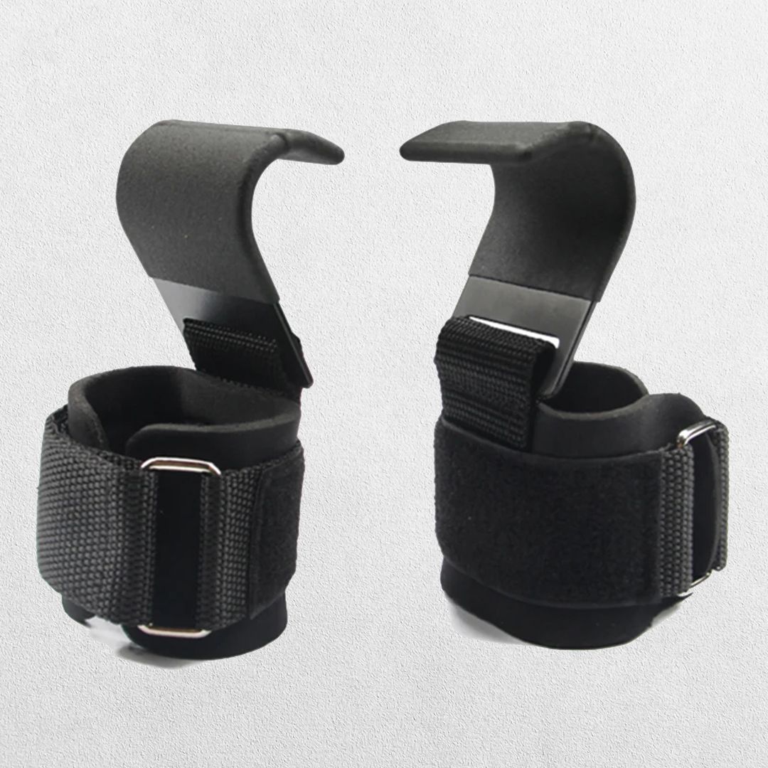 Close-up of Black GPW Hook Grips