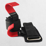 Close-up of Red GPW Hook Grips