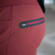 Close-up of GPW men’s joggers showing the back zipper pocket for secure storage during activities.