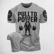 Heather grey Comfortable cotton workout t-shirt for weightlifters