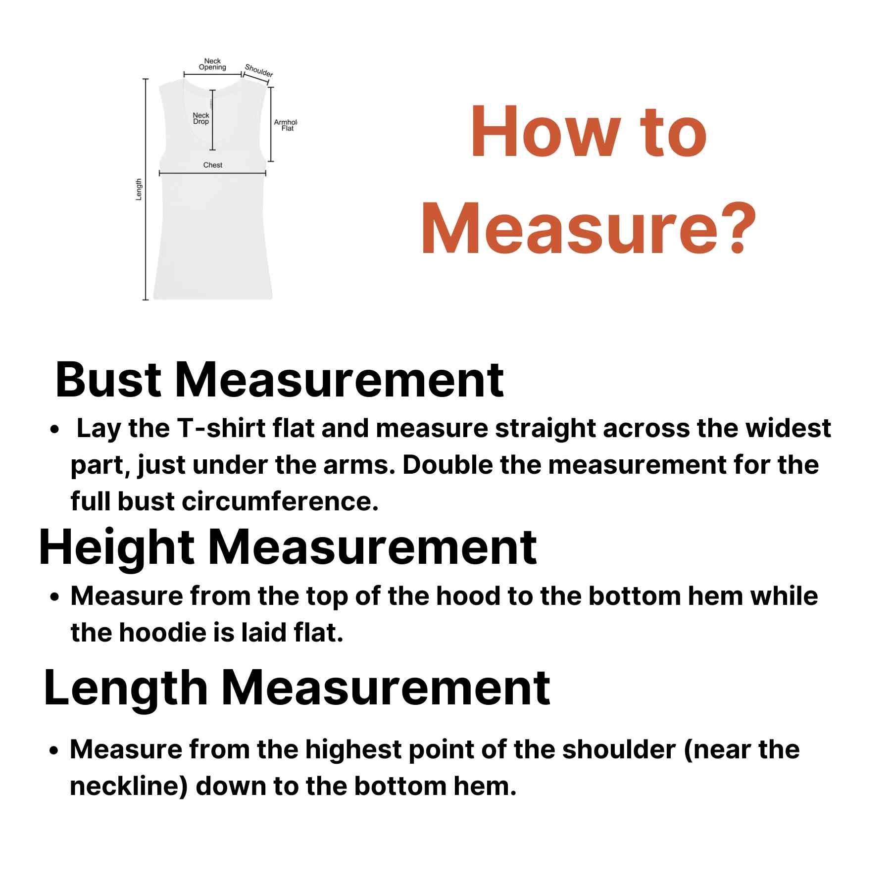 How to Measure for Men’s Compression Gym Tank Top – Sleeveless Cotton Muscle Vest for Fitness & Bodybuilding