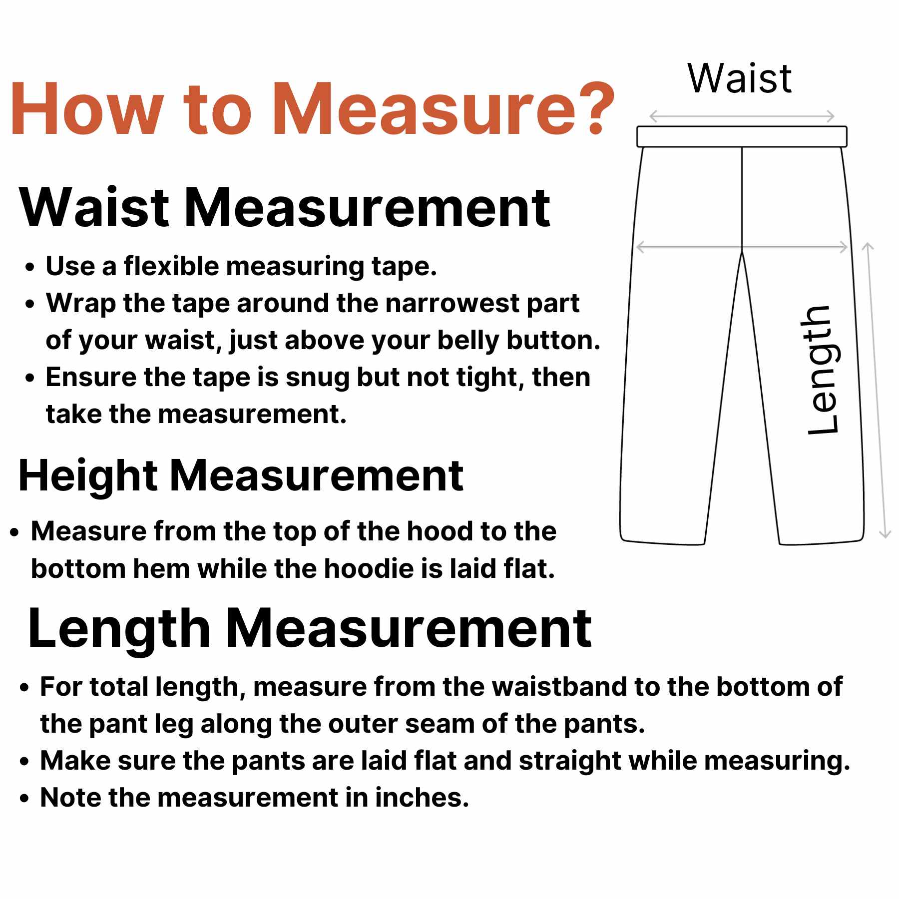 How to Measure for Men’s Fitness Workout Cotton Skinny Joggers for Running, Fitness & Bodybuilding