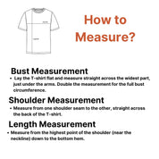How to Measure for Men's Way Maker Graphic Tee - 100% Cotton, Casual Crewneck T-Shirt with Geometric Design