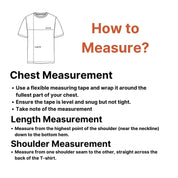 How to Measure for Trendy and Comfortable Men's Oversized King Kong Print Cotton Sports Shirt