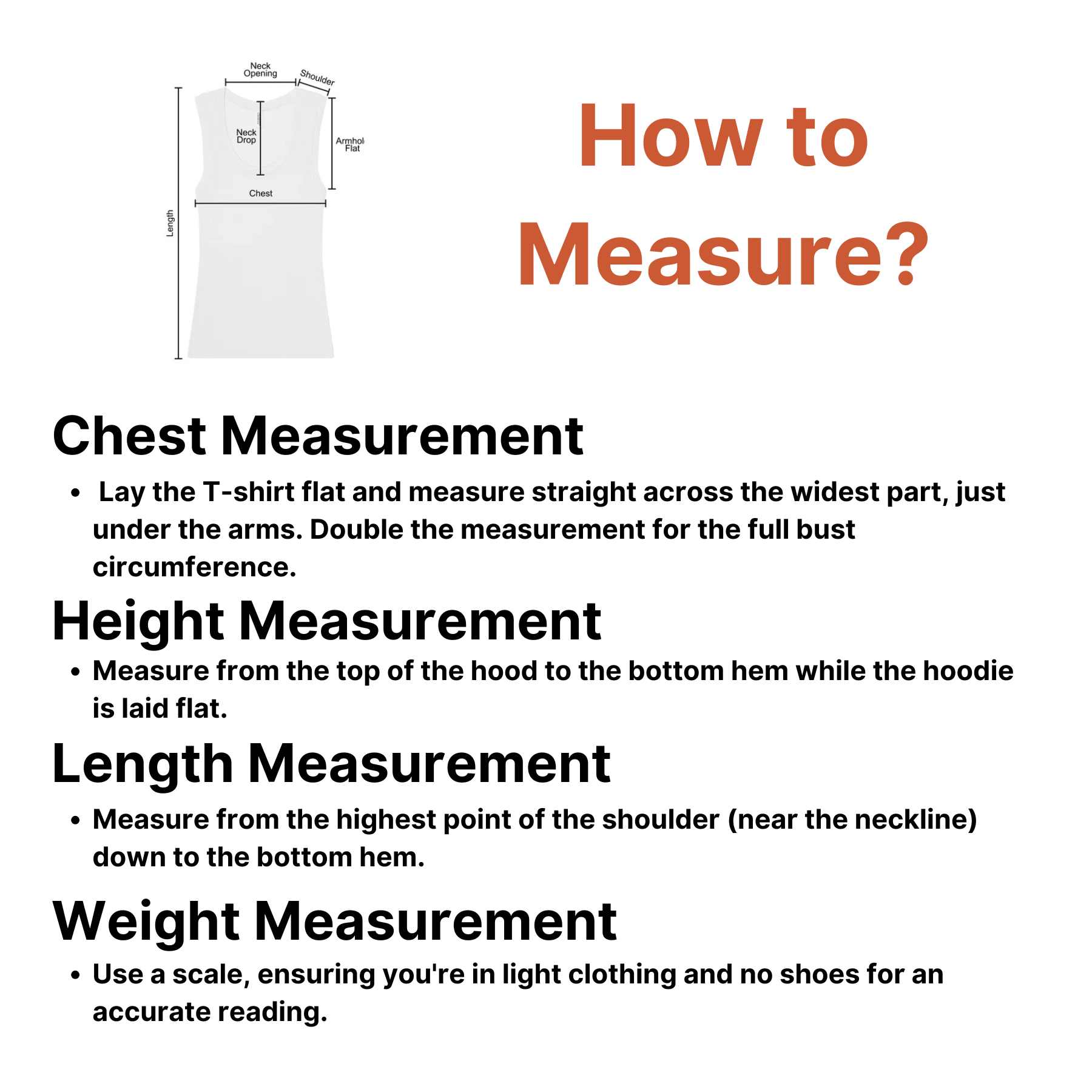 How to Measure for Unisex Summer Breathable Mesh Gym Tank – Lightweight & Sweat-Wicking Workout Vest