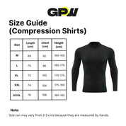 Men's Compression Quick-Dry Long Sleeve T-Shirt – Tight-Fit Gym & Running Sportswear for Training & Fitness