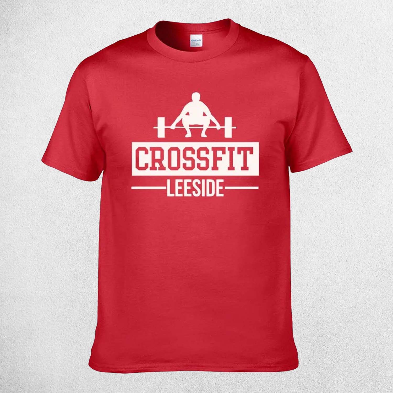 Red Premium Digital Print Gym T-Shirt for Men - Durable and Non-Fading