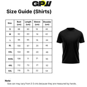 Size Chart for Jujutsu Kaisen 3D Print Men's Long Sleeve Compression Shirt for Workouts