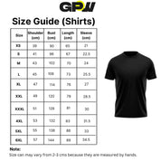 Size Guide for Men’s 3D Print Gymish Lifestyle T-Shirt – Breathable & Motivational Workout Tee