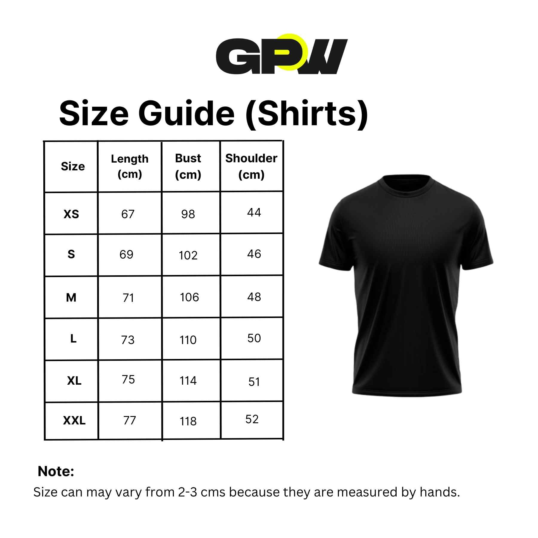 Size Guide for Men's Way Maker Graphic Tee - 100% Cotton, Casual Crewneck T-Shirt with Geometric Design
