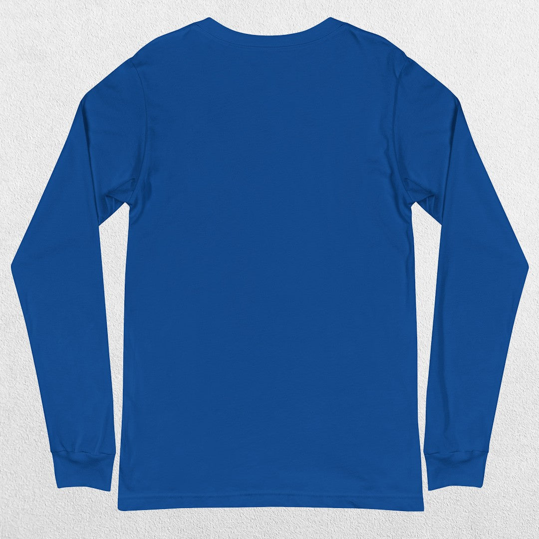 True Royal Close-up of the lightweight, sweat-wicking fabric texture.