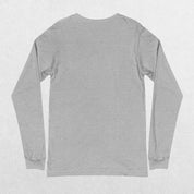Versatile Athletic Heather men’s long sleeve tee made from premium cotton fabric.