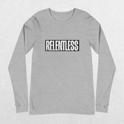 Versatile Athletic Heather men’s long sleeve tee made from premium cotton fabric.