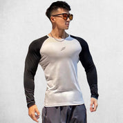 Men’s Quick-Dry Long-Sleeve Training T-Shirt – Performance Gym & Sportswear