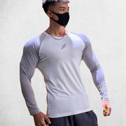 Men’s Quick-Dry Long-Sleeve Training T-Shirt – Performance Gym & Sportswear