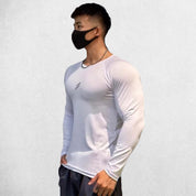 Men’s Quick-Dry Long-Sleeve Training T-Shirt – Performance Gym & Sportswear