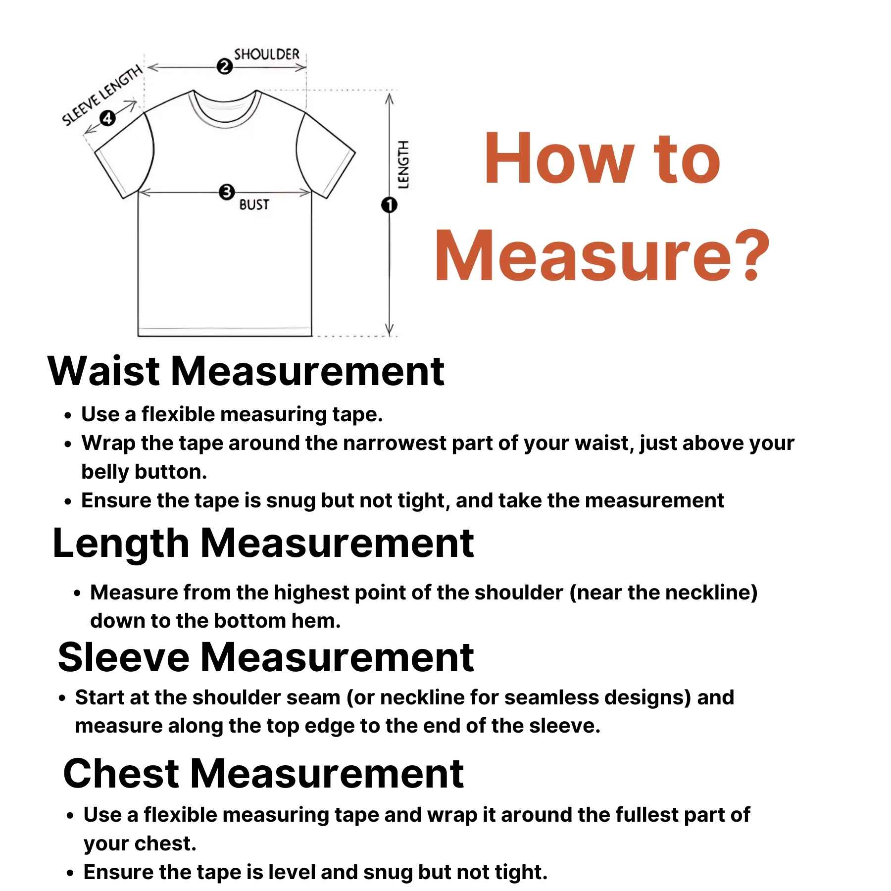 Guide showing how to measure chest, waist, and sleeve for GPW Men's High-Performance Long Sleeve Training T-Shirt.
