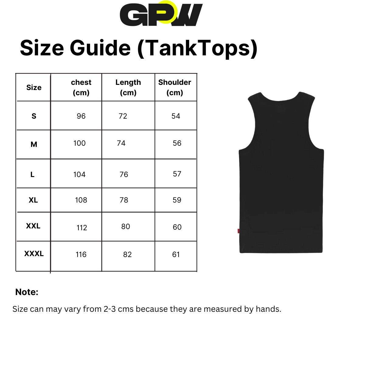 GPW Men's Performance Round Neck Sleeveless Shirt