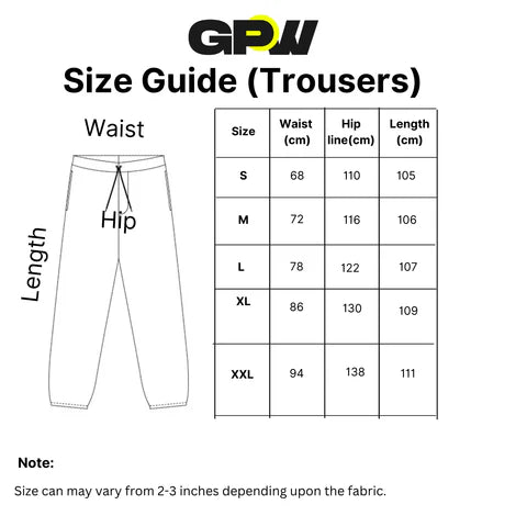 GPW Men’s Lightweight Loose Fit Open Bottom Mesh Athletic Trousers with Zipper Pockets