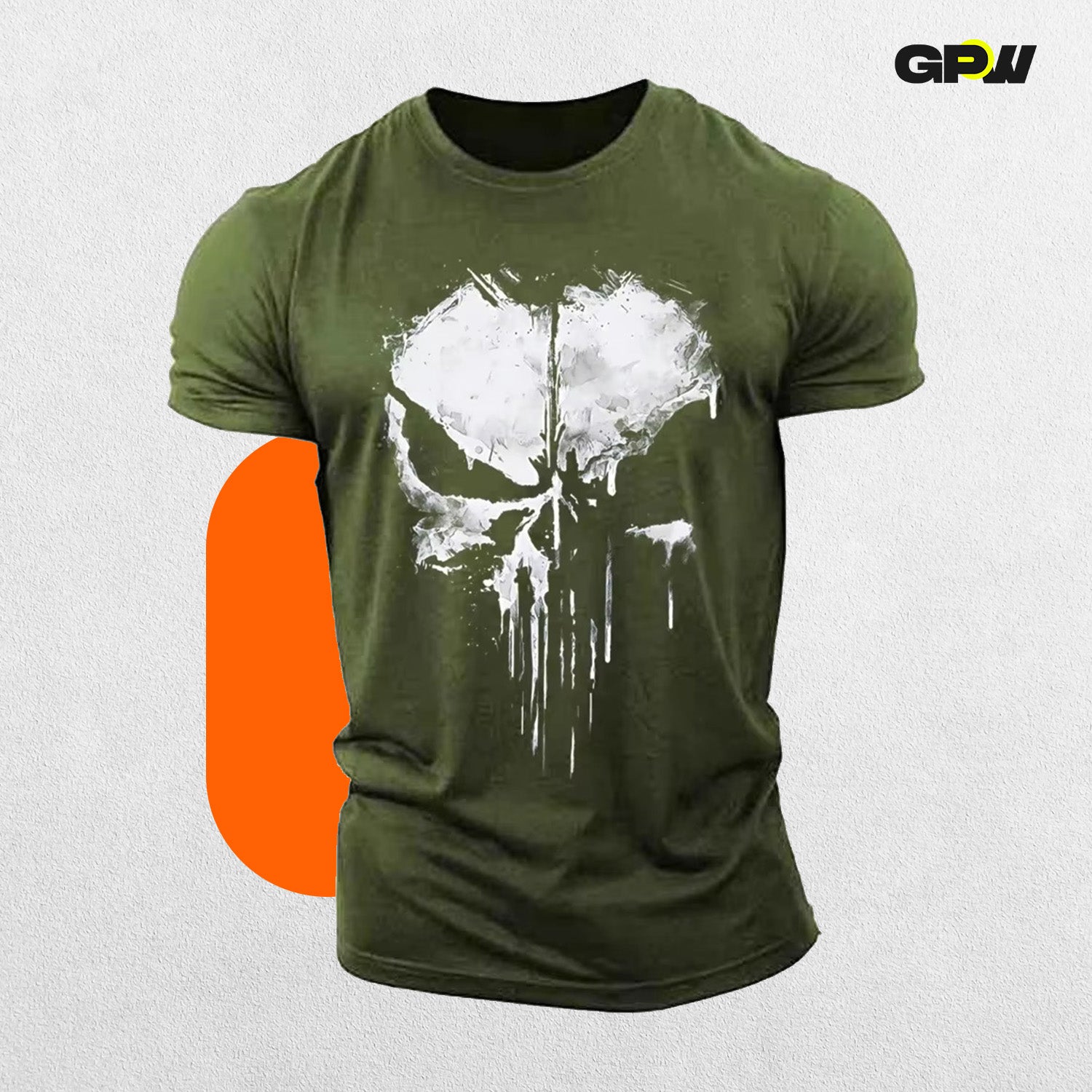 3D Punisher Skull Design