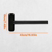 Dimensions of Adjustable weight lifting wrist straps with reinforced stitching and durable material.