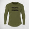 Close-up of Army Green cotton-spandex blend fabric, emphasizing breathability and stretch.