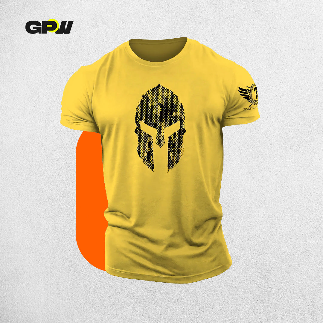 Bold Spartan Helmet Design