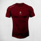 Burgundy Men’s Gym & Casual Tee – Stylish and Comfortable