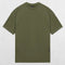 Close-up of Dark Olive Grey GPW Men's Summer Quick-Dry Gym Casual Tee in a studio background