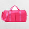 Red rose GPW Gym Bag with external quick-access pockets.