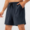 Flexible fit of GPW Men's Performance Running Shorts during exercise