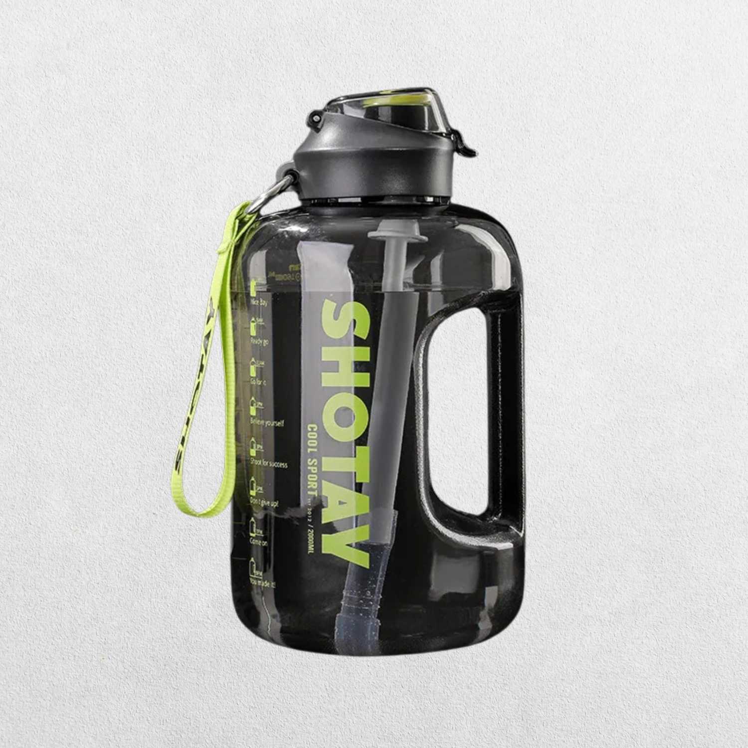  Black | Durable, BPA-Free Water Bottle for Fitness, Travel, and Everyday Use