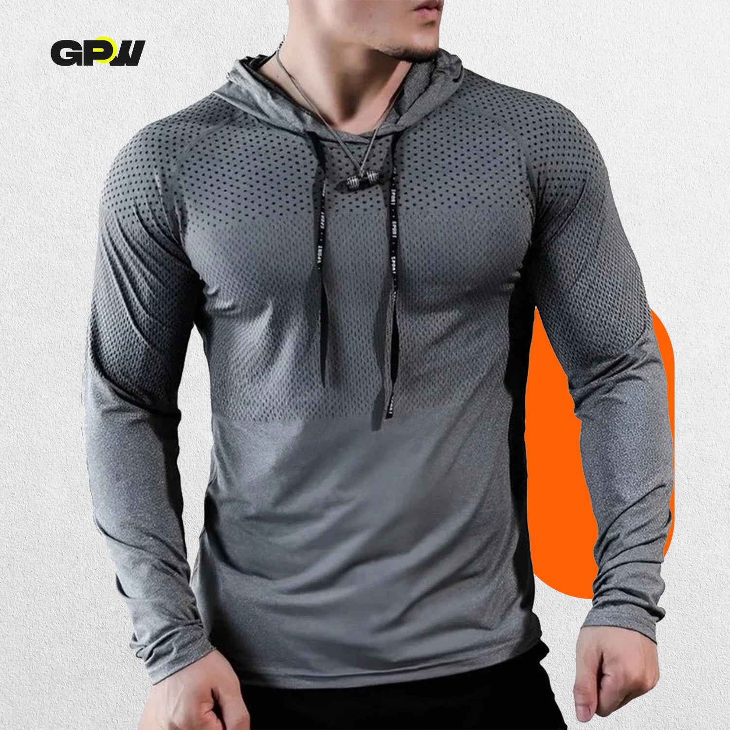 Hooded Design with Drawstring